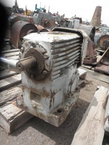 Foote-Jones 1.5 HP @ 1750/25 RPM, Foote Brothers #060, Worm Gearbox, 70:1 Ratio, 1.0 service factor