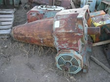 53.6 HP @ 1150/55 RPM, Philadelphia #1200VS, Worm Gearbox, 20.9:1 Ratio