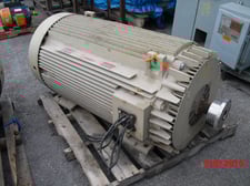 400 HP 3600 RPM General Electric, Frame 5011LS, TEFC BB, 460 Volts