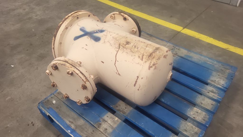 8" Steel Strainer, 150 lb. Flange