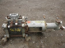 Texsteam #6121, Direct-Acting Piston Pump, 2.75" plunger, 1" suction, 1" discharge, 10 GPM, 1600 psi