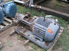 2" Roper #DSC-649, Rotary Gear Pump, Type GZZ, 2" discharge, 3 phase, 15 HP, 1160 RPM, 220/440 V