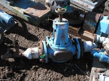 4" Tuthill #225, Rotary Gear Pump, 4" & 1" discharge, 150 GPM, 150 psi, 640 RPM