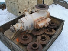 Allweiler #USMH-440-R-40, Rotary Screw Pump, 6" suction, 3.75" discharge, 194-2 GPM, 625 psi, 2950 RPM, 97.7