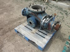Worthington #nfx, Screw Pump, Stainless Steel, 12" x 6" x 4", 2.21" pitch, 242 GPM, 428 psi, 1150 RPM