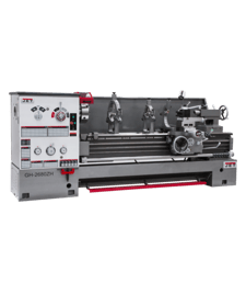26" x 80" Jet #GH-2608ZH, Engine Lathe, Acu-Rite 203 digital read out, Taper Attach, 12" 3-Jaw chuck, new