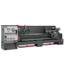 26" x 120" Jet #GH-26120ZH, Engine Lathe, Acu-Rite 203 digital read out, 12" 3-Jaw chuck, (2) Steady Rests