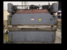 100 Ton, Pacific #J110-10, hydraulic press brake, 10' overall, 102" between housing, 8" stroke, 28" back gauge
