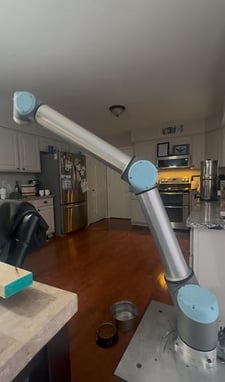 Universal Robots, UR-10, 10 Kg, 1300mm reach, mechanical arm, controller, cables, 2017