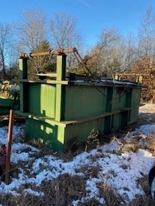 Dip Tank, 5' x 20' Tank, 7' x 22' Overall Dimensions, Has valves, Will need motor drive