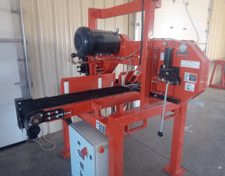 Wood-Mizer #HR-130 Resaw, 15HP electric power 230 v, 8&deg; tilting bed, 0 - 85 ft/min variable feed, 2020