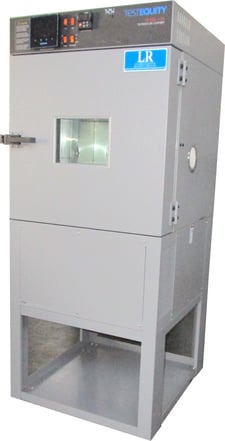 16" width x 14" D x 12" H Testequity #115A, temperature chamber, -73° to 175°, 120 V., 1-phase, 20 Amps.