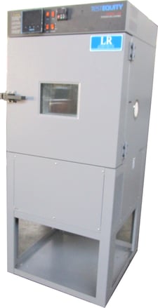 16" width x 14" D x 12" H Testequity #115A, temperature chamber, -73° to 175°, 120 V., 1-phase, 20 Amps.