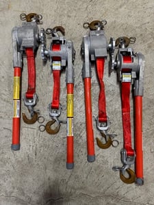 1 Ton, AB Chance / Hubbell, strap hoists, surplus (30 available)