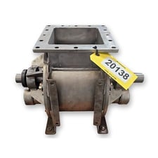 8" Young Industries, Stainless Steel rotary airlock