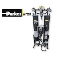 40 cfm, Parker Airtek #TW40BN14NNN, compressed air heatless desiccant dryer, 150 psig, 120 V., 1-phase, Allen