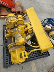 5 Ton, P & H #33JJ12D, Electric Cable Hoist, 4.5-18 FPM, 17' 8" Lift, 1/2 HP, S/N T64871, 33JJ12D