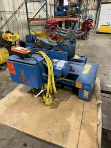 3 Ton, Shaw-Box #80L03030S161R, Electric Cable Hoist, 16 FPM, 4 HP, S/N 98D24832, 1998, 80L03030S161R