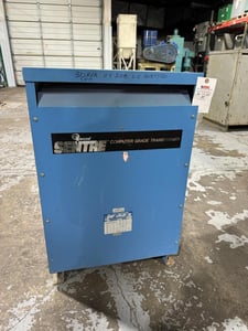 30 KVA 208 Primary, 208Y/120 Secondary, Ecos Senter #CPS30AA, S/N W095317-1