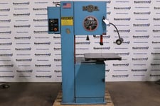 20" x 13" DoAll #2013-V3, vari-speed vertical band saw, 154" x 1" band, 3 HP, 30-5500 FPM, 2002
