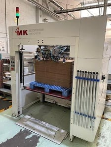 MK #Ecopress-1050E, die cutter, 400-1050mm x 360-750mm sheet size, 7500 sheets per hr, 2014