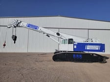 45 Ton, Spendeck #9010-Mantis, crane, 105' lift height, Cummins diesel engine, steel tracks tires, 2007