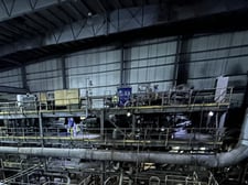 Metso #VPA, dual pressure filter press, includes all supporting equipment & structures