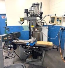 Bridgeport #EZ-Trak, 3-Axis CNC vertical milling machine, 48" table, good head