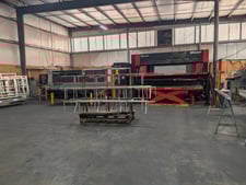 Amada #Ensis-3015AJ/MPL-3015F1, load/unload, 5' x 10' 2000 watt fiber laser, 2015