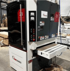 37" Timesavers Planer Sander, Helical Planer Head, 2021