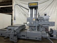 3" Giddings & Lewis #70-E3-T, horizontal boring mill table type, 36" x60" table, 15 HP, #40 taper, 24"
