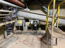 Vincent #07-0900, screw press, with Stainless steel infeed auger