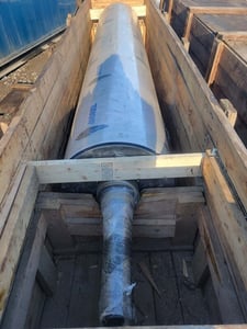 Pulp press drive roll, Andritz #36-DWDR-03, new surplus
