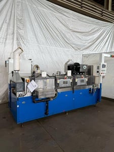 Fine Machine Kataoka belt type parts washer w/ oil skimmer, 18", 2016