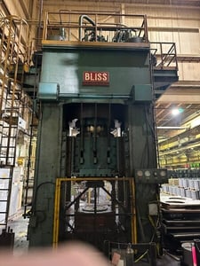 3000 Ton, Bliss #HS-3000-H-60x60, 60" x 60", 24" stroke, cushion