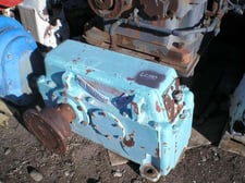 128 HP @ 1800 RPM, Westinghouse #S9F, Parallel Shaft Gearbox, 300 RPM output, 6.00 :1 Ratio, 1.0 service