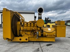 900 KW Caterpillar #3508, diesel generator set, open skid, with breaker, 120/208 Volts, 1163 hours