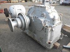 395 HP @ 1100 RPM, Farrell #129, Parallel Shaft Gearbox, 3593 RPM output, 3.26 :1 Ratio, 1.0 service factor