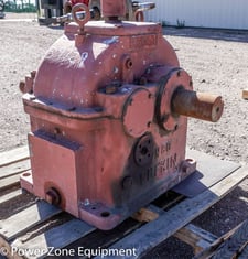 412 HP @ 4000 RPM, Lufkin #NM85C, Parallel Shaft Gearbox, 1689 RPM output, 2.36 :1 Ratio, 1.9 service factor