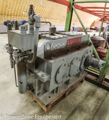 1111 HP @ 1100 RPM, Lufkin #SF1220, Parallel Shaft Gearbox, 1.67 :1 Ratio, 1.78 service factor, 2009