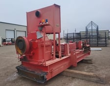 2100 HP @ 1000 RPM, Lufkin #N1604C, Inline Gear Increaser Gearbox, 3977 RPM output, 3.97 Ratio, 1.87 service