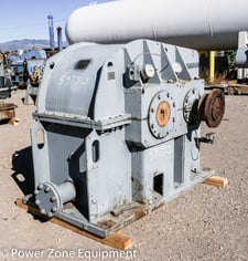 9500 HP @ 5712 RPM, Westinghouse #SU-18-15XSS, Parallel Shaft Gearbox, 4139 RPM output, 1.38:1 Ratio