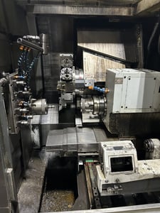 Yama Seiki #GTW-1500Y, multi-axis CNC turning center, Fanuc 32i, turret / gang tooling, 2016