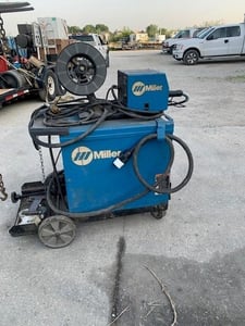 Miller #CP-302, Wire Welder, S/N LC118624, & Miller Wire Feeder Model 22 A, S/N LC123112