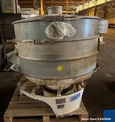 48" Sweco #MX48S888TLWC, Screener, Stainless Steel Construction, double deck, triple separator, 2.5 hp