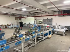 Pfankuch #VP7506-2, dual horizontal wrapper, for greeting cards, includes (4) Model ASB-380-KL sheet feeders