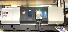 Haas #ST-50, CNC lathe, 34.5" swing, 23" chuck, 8" bar, 80" centers, tailstock, chip conveyor, NextGen
