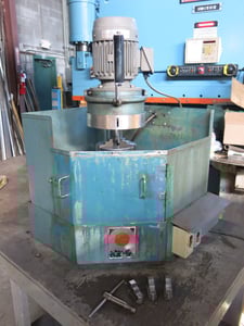 Amada #TEG-160E, Punch & Die Grinder, 6.5" chk, 1.5 HP 230/460 V., 7" wheel, 1.25" hole