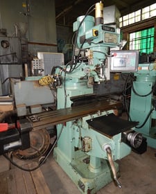 Southwestern Industries #Trak-K3-E, vertical mill, 50" x10" table, 750 table capacity