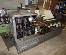 15"/10" x 50" Clausing #Triumph-GH, lathe, 2" spindle hole, 3-Jaw 10" chuck, 12" taper